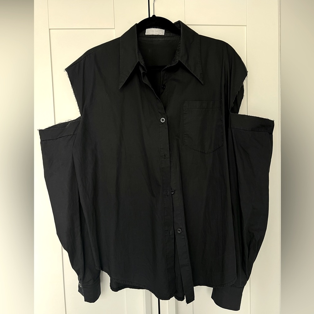 Oak+Fort grunge style cotton shirt